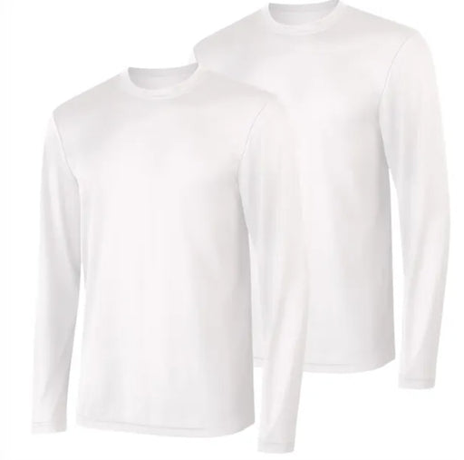 חולצת דרייפיט לגבר שרוול ארוך - 100% דרייפיט dri-fit מנדפת זיעה במבחר צבעים