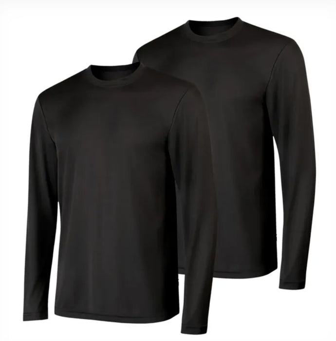 חולצת דרייפיט לגבר שרוול ארוך - 100% דרייפיט dri-fit מנדף זיעה במבחר צבעים ומידות