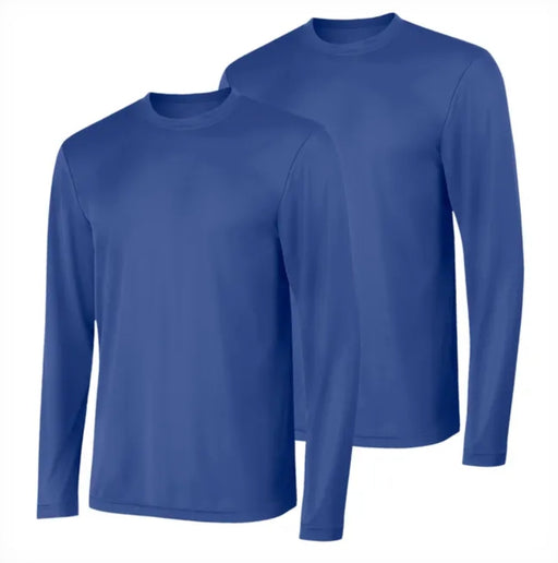 חולצת דרייפיט לגבר שרוול ארוך - 100% דרייפיט dri-fit מנדפת זיעה במבחר צבעים