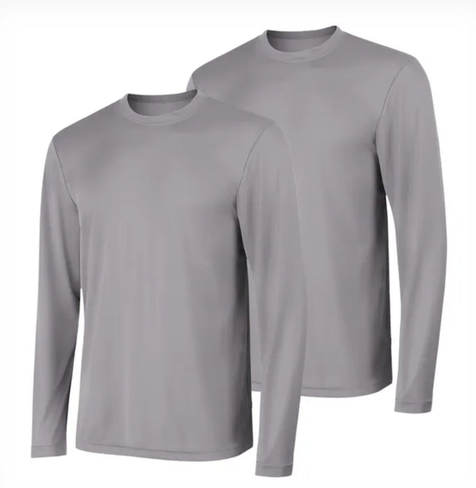 חולצת דרייפיט לגבר שרוול ארוך - 100% דרייפיט dri-fit מנדפת זיעה במבחר צבעים