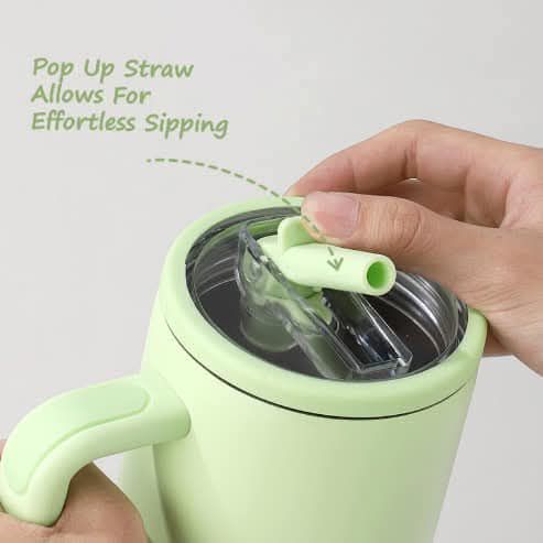 ספל תרמי 1200 מ"ל -57795  | ספל| HydroJug Traveller ספל תרמי 1200 מ"ל עם קשית מתקפלת | ספל תרמי ענק עם ידית