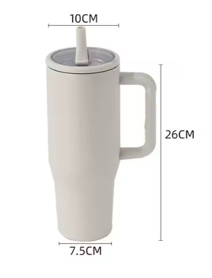 ספל תרמי 1200 מ"ל -57795  | ספל| HydroJug Traveller ספל תרמי 1200 מ"ל עם קשית מתקפלת | ספל תרמי ענק עם ידית