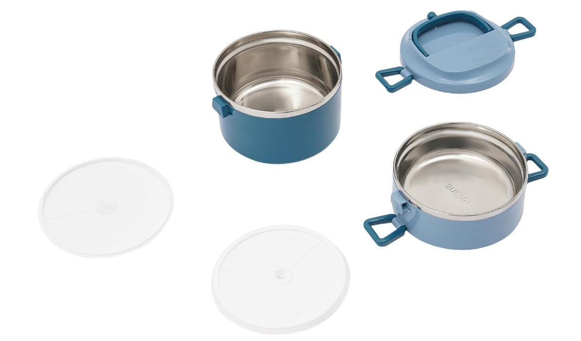 קופסת אוכל 2 קומות 1700 מ״ל