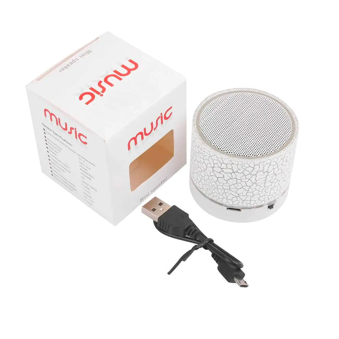 רמקול BLUETOOTH עם תאורה מתחלפת.