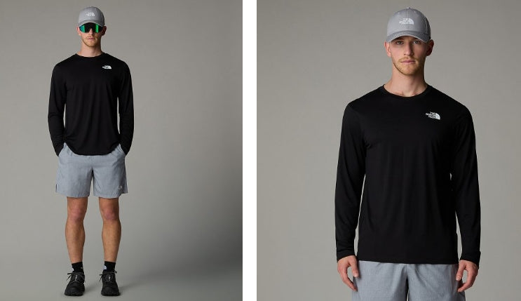 חולצת טי ארוכה גברים 24/7 thenorthface