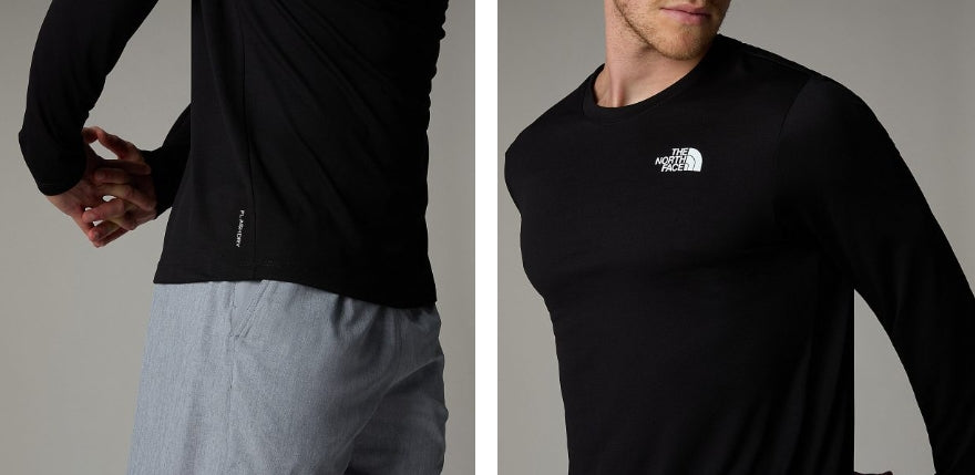 חולצת טי ארוכה גברים 24/7 thenorthface