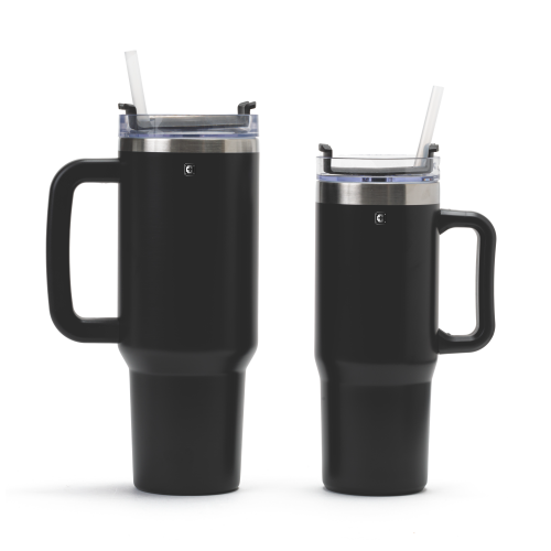 כוס תרמוס עם קש שומרת חום/קור 1200 מ״ל   SWISS PEASE