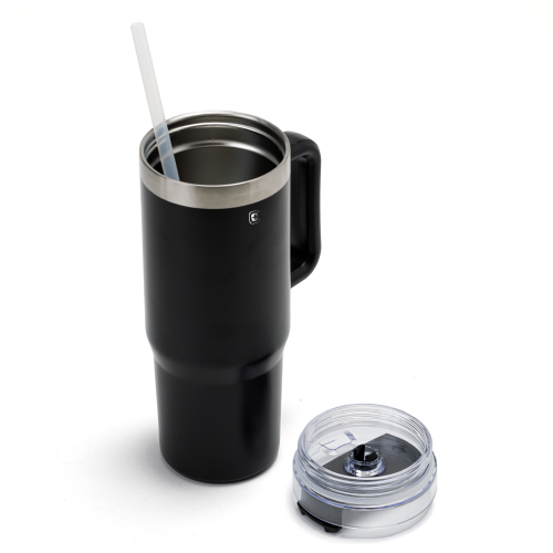 כוס תרמוס עם קש שומרת חום/קור 1200 מ״ל   SWISS PEASE