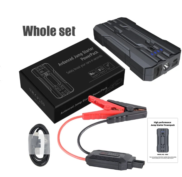 X-BOOSTER מניע רכבי דיזל ובנזין JUMP STARTER | מטען עוצמתי
מניע רכבים