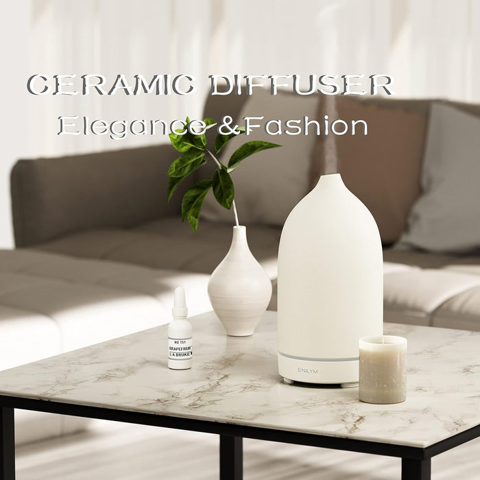 HP0620 | מפיץ ריח ממותג
מפיץ ריח קרמי – MARBLE | מפזר ריח  ארומתרפיה לבן כולל לוגו | מפזר שמן אתרי קרמי מודפס