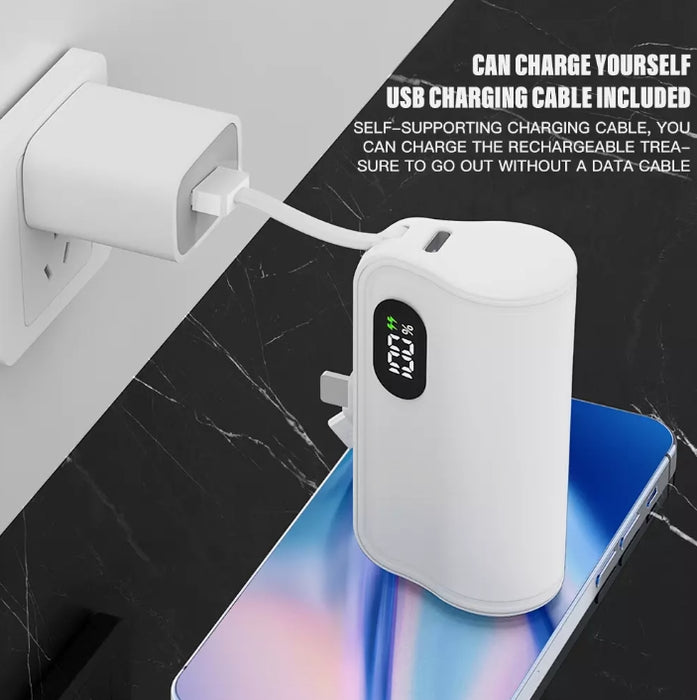 KR9110 • ננוטאק מיני מטען נייד קומפקטי | USB7060
סוללה נטענת למכשירים ניידים, 5000mAh – טרטאורס | מיני סוללת