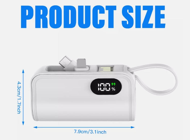 KR9110 • ננוטאק מיני מטען נייד קומפקטי | USB7060
סוללה נטענת למכשירים ניידים, 5000mAh – טרטאורס | מיני סוללת