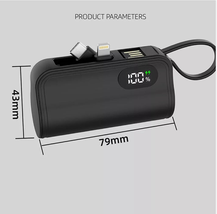 KR9110 • ננוטאק מיני מטען נייד קומפקטי | USB7060
סוללה נטענת למכשירים ניידים, 5000mAh – טרטאורס | מיני סוללת