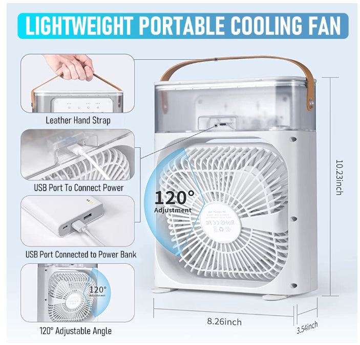 מאוורר קולר שולחני Drumstone