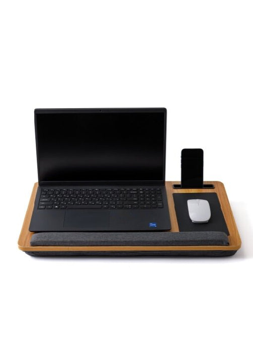 תאור משטח עבודה למחשב נייד | מגש פינוק למחשב נייד/טאבלט משטח עבודה רחב עם פד לעכבר