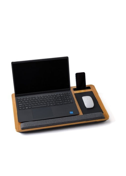 תאור משטח עבודה למחשב נייד | מגש פינוק למחשב נייד/טאבלט משטח עבודה רחב עם פד לעכבר