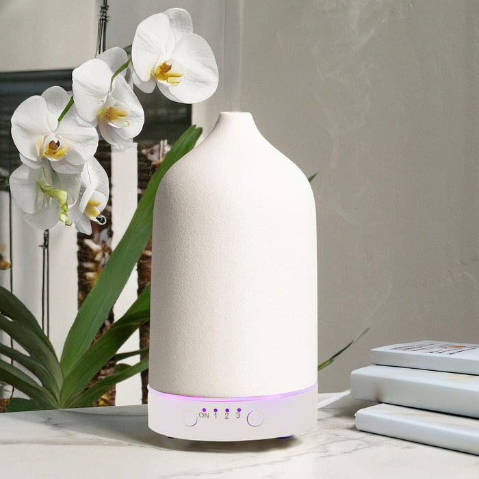 HP0620 | מפיץ ריח ממותג
מפיץ ריח קרמי – MARBLE | מפזר ריח  ארומתרפיה לבן כולל לוגו | מפזר שמן אתרי קרמי מודפס