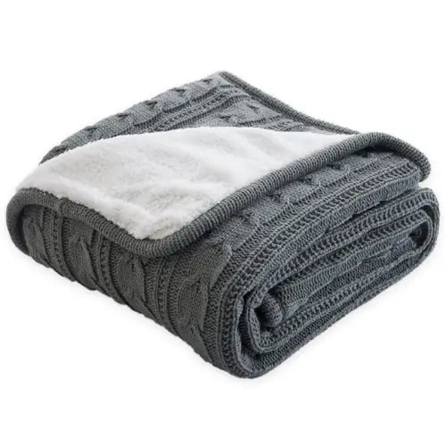 דגם 8992  סריג  שמיכת טלוויזיה