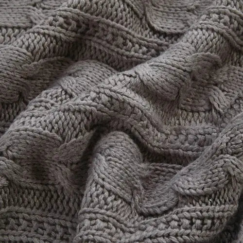 דגם 8992  סריג  שמיכת טלוויזיה