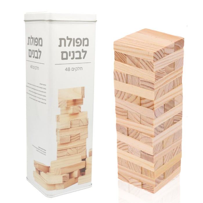 KR744 • גנגה משחק קוביות עשוי עץ