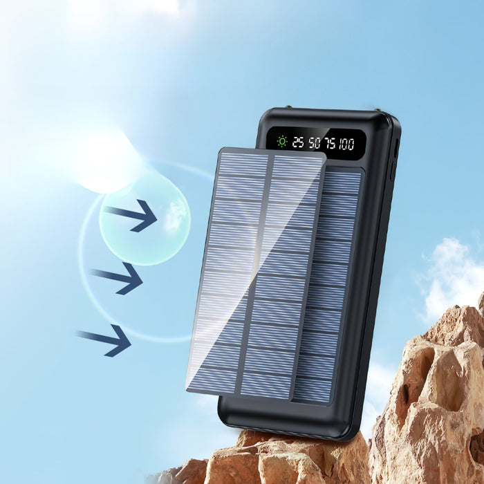 סולארי מטען נייד עם פאנל סולארי