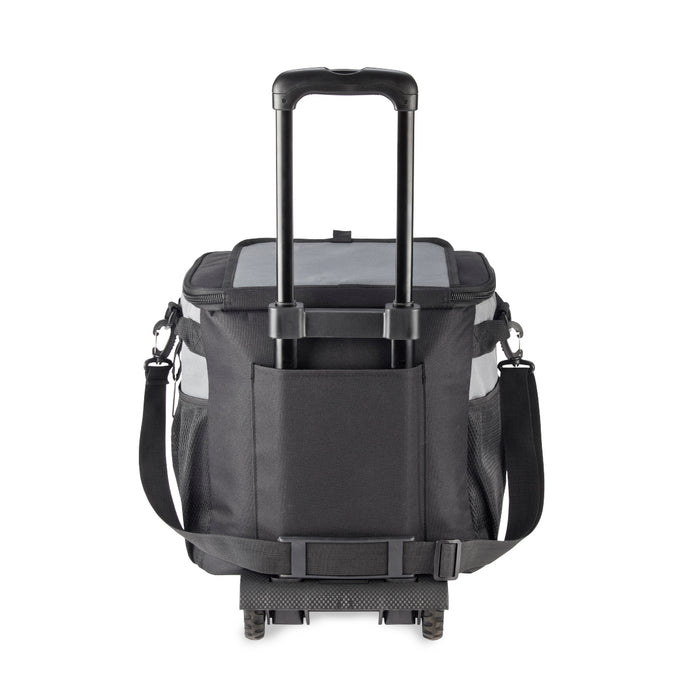 צידנית טרולי 40 ליטר.TX4200 | טרולי מידנית ממותגת | עגל טרולי ממותג | צידנית משפחתית על גלגלים |