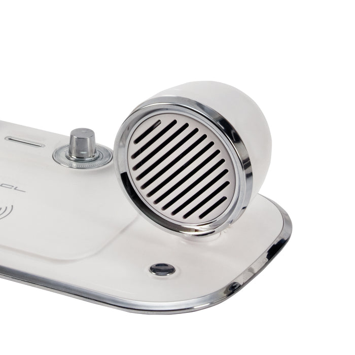 USB7078
מעמד עם רמקול ומנורה לטעינה אלחוטית מהירה – פונטו