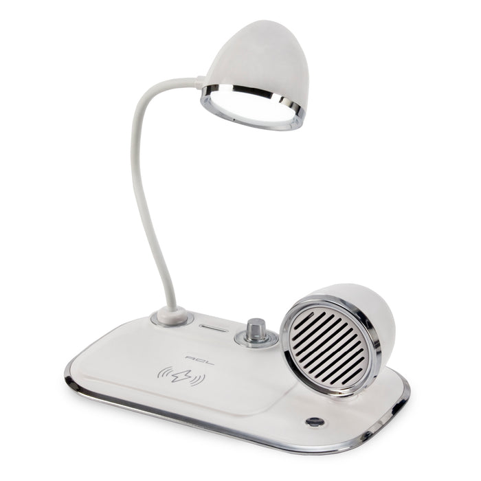 USB7078
מעמד עם רמקול ומנורה לטעינה אלחוטית מהירה – פונטו