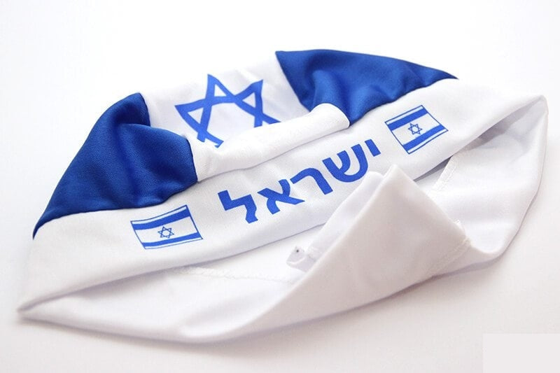 בנדנות דגל ישראל, בנדנה ישראלית מתנה ליום העצמאות בנדנות מעוצבות עם דגל ישראל. עם הדפס לוגו באספקה מידית בנדנות דגל ישראל עם הדפסה של כיתוב או לוגו לאירועים \ תחרויות. בנדנה דגל ישראל מוצר קד"מ, מתאים כמתנה ללקוחות. בנדה לראש דגל ישראל מתנות לילדי גן ובתי ספר ביום העצמאות בנדנה מעוצבת דגל ישראל