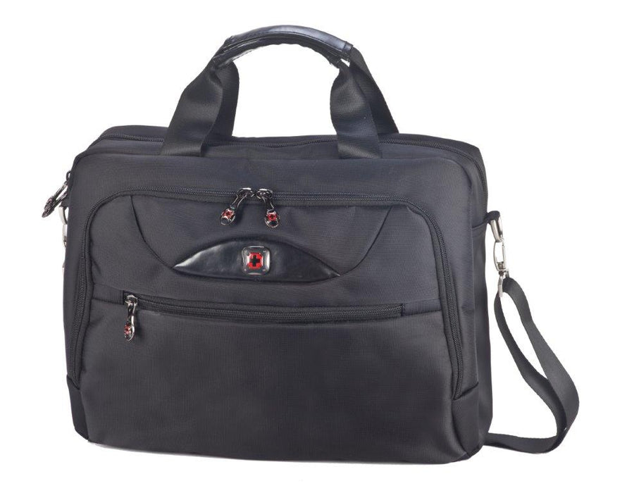תיקי גב סוויס - תיק צד סוויס ויוו תיק צד SWISS GLOBAL BAG דגם 1501215 VIVO תא מרופד למחשב נייד "17