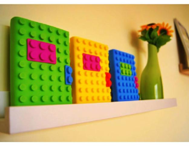 מוצרי פרסום ומתנות - מכתביות ומחברות עסקים - מחברות - פולדרים - מכתביות - מחברת לגו