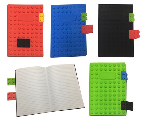 מוצרי פרסום ומתנות - מכתביות ומחברות עסקים - מחברות - פולדרים - מכתביות - מחברת לגו