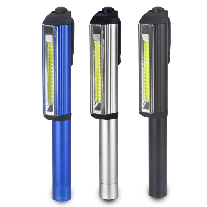 TO6120 פנס עבודה עם קליפס ומגנט | אור עבודה 3W COB LED פנס עט מגנטי | פנס מגנט לד פנס עבודה עם מגנט בתחתית