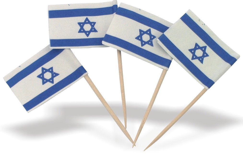 קיסמים דגל ישראל | קיסם דגל ישראל