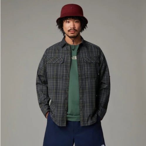 thenorthface חולצה מכופתרת ארוכה גברים SEQUOIA | חולצה מכופתרת ארוכה northface