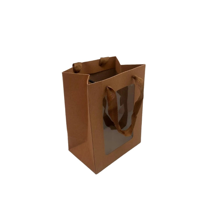 שקית קרטון+ חלון 15X20+10