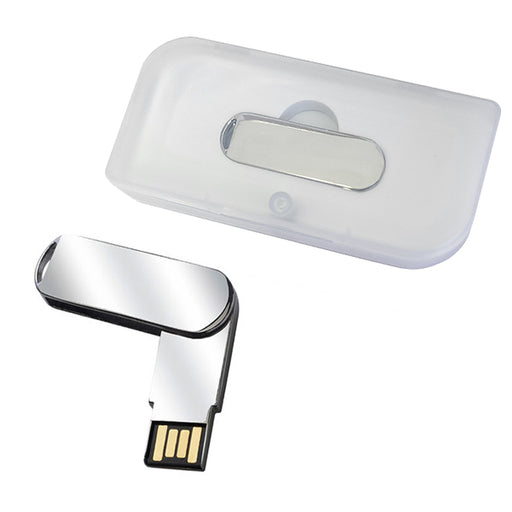 זכרון נייד USB2.0 מתקפל, גוף מתכת. דיסק און קי 32 GB מתכת מבריק | דיק און קי ממותג | זיכרון נייד מתכתי ממותג |