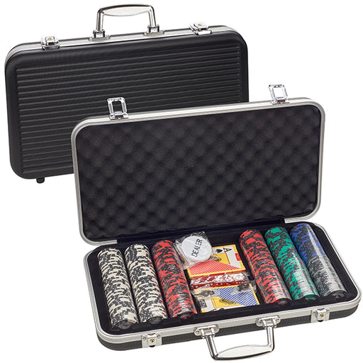 סט פוקר PRO POKER מקצועי 300 צ’יפים | מזוודת פוקר מקצועית
