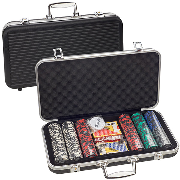 סט פוקר PRO POKER מקצועי 300 צ’יפים | מזוודת פוקר מקצועית