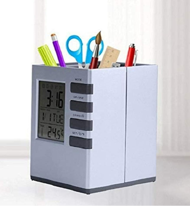 LCD מעמד עטים טרמוקלוק
