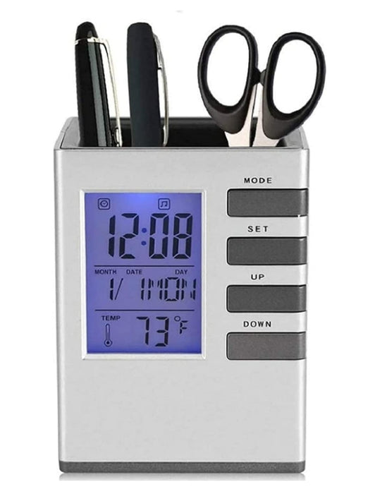 LCD מעמד עטים טרמוקלוק