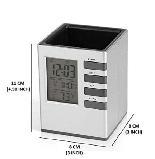LCD מעמד עטים טרמוקלוק