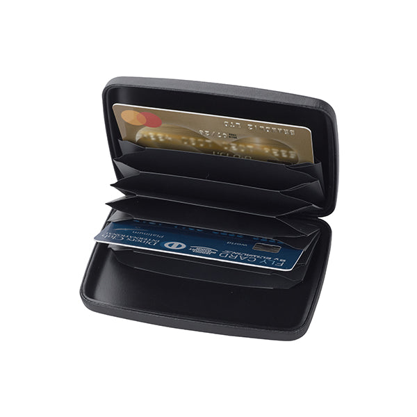 ארנק בטיחות גבעוני דמוי עור יוקרתי 4888 | ארנק כרטיסי אשראי | ארנק ממותג לכרטיסים 