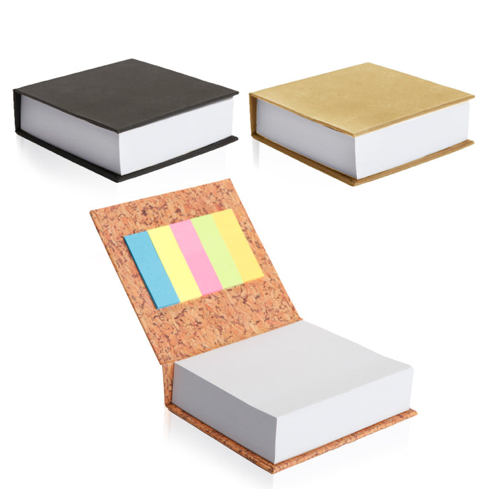 KR9039 • סטיקי קוביית ממו שולחנית קוביית ממנו שולחנית עם 5 דגלונים