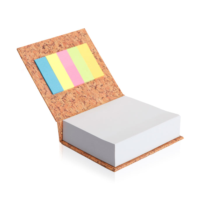 KR9039 • סטיקי קוביית ממו שולחנית קוביית ממנו שולחנית עם 5 דגלונים