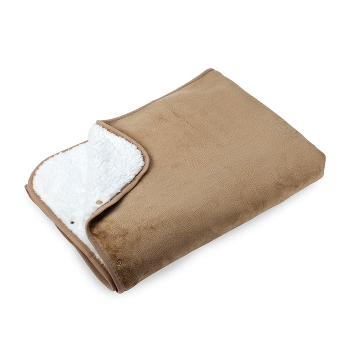 שמיכת פינוק נסגרת לשכמייה, דו צדדית – סנואו