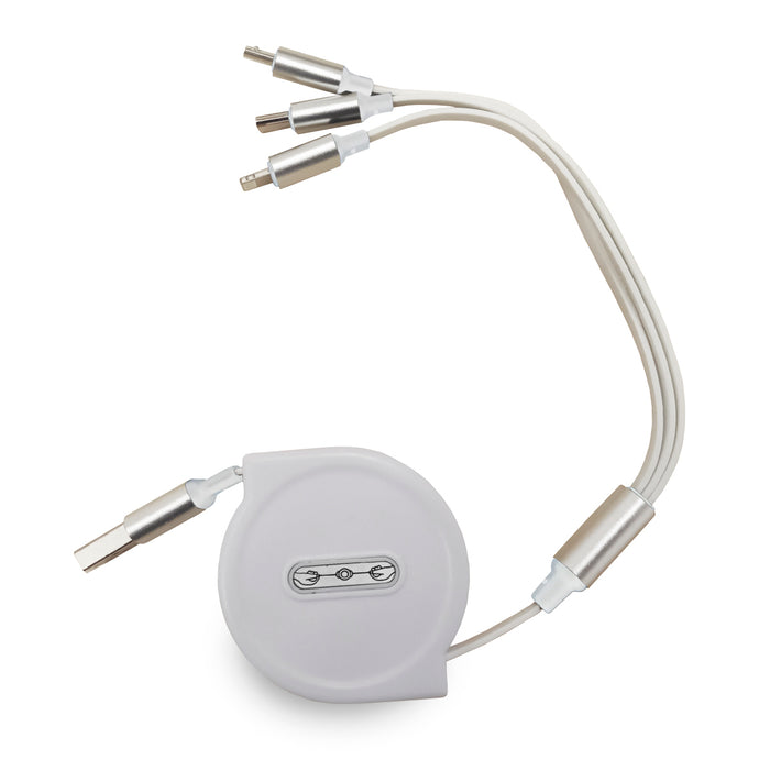 USB0012  כבל טעינה 4in1 – ויז’ן