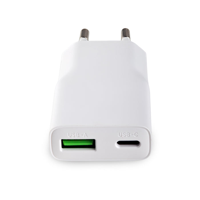מטען חשמלי, 20W , חיבור USB-A , USB-C