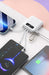 פאוור בנק עם כבלים ממותג דגם   נפח 10000mah | מק"ט: USB7086
מטען נייד נטען עם סט כבלים מובנים בסוללה- דיוניסוס
סוללה נטענת למכשירים ניידים.
סוללה Li-Ion נטענת בנפח 10,000mAh