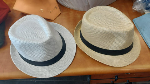 מגבעת יוניסקס מיוטה | ג'מייקה - מגבעת מעוצבת עשויה קש מק"ט: KR2218 | כובע קש לגבר | כובע קש | מגבעת קש | כובע יוטה 